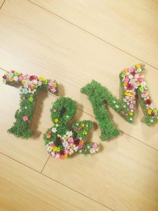 モスを使った結婚式アイテム♪DIY