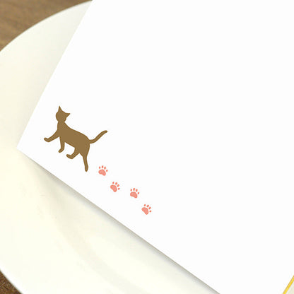 両家顔合わせしおり ねこ・クリスマス(6部セット)