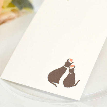 席札 ねこ