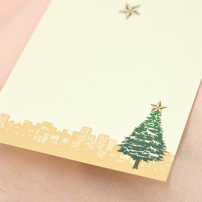 席札 クリスマスツリー