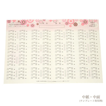 席次表 桜花爛漫 手作りキット