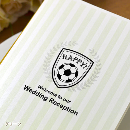 席次表 サッカー 手作りキット