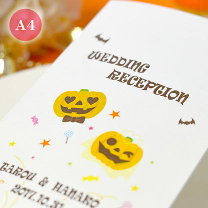 席次表 ハロウィン・パーティー おまかせ完成品